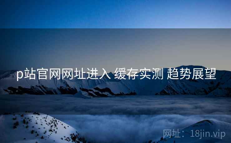 p站官网网址进入 缓存实测 趋势展望