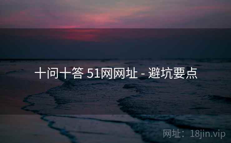 十问十答 51网网址 - 避坑要点