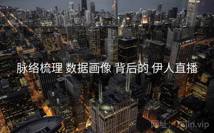 脉络梳理 数据画像 背后的 伊人直播